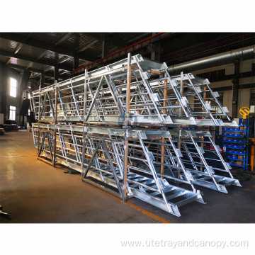 Duty Hot Dip Galvanized Outdoor Steel Stairs